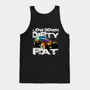 Auto Series Low Down Dirty Rat Tank Top